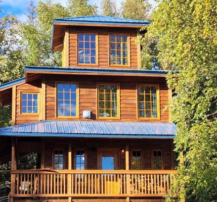 Palmer House | The Eagle's Nest Treehouse Cabin