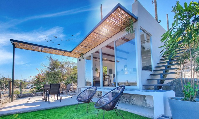 Punta Prieta House | The Edge: Beautiful bungalow on the beach. Private beach