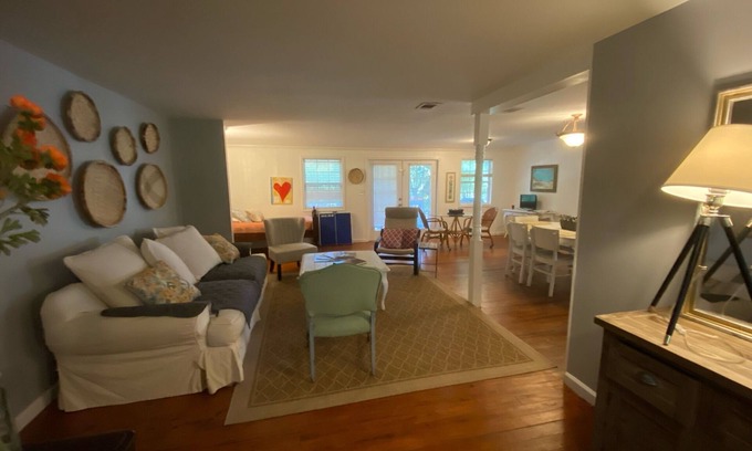 Waynesville House | The Farm! Spacious 5 acres and a pond to Explore! 30 minute drive from the Beach