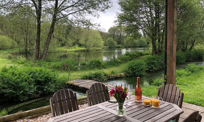 Dorchester House | The Fishing Lodge - exclusive lakeside property with private fishing available.