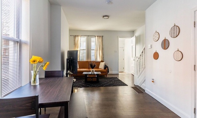 West Philadelphia House | The Freda: Modern Townhome near Hospitals and Universities