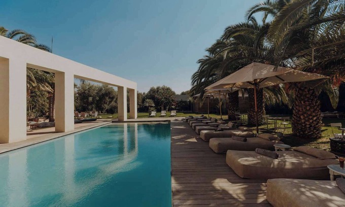 Tassoultante Villa | The Garden of Siredrah, an Oasis with Pool and Hammam