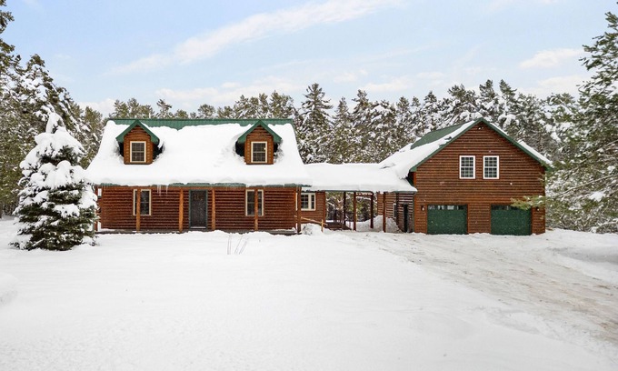 Boonville House | The Getaway in the Pines, On Snowmobile Trail