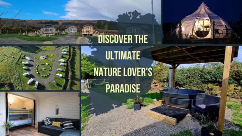 Dungarvan House | The Getaway - The Peregrine - Luxury Pet Friendly Glamping Cabin