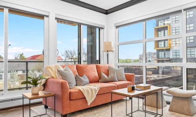 Currie Barracks Apartment | The GHQ Currie Barracks · Stylish & Bright 2BR/2BA | A/C | Near Downtown MRU