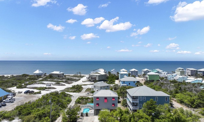 Cape San Blas House | The Gulf Club- Gulf view, Private pool, Short stroll to beach, Sorry-No Pets All