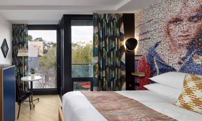 Eureka Valley Hotel | The Hotel Castro | Walk to Nightlife Hotspots in SF | King Classic Room