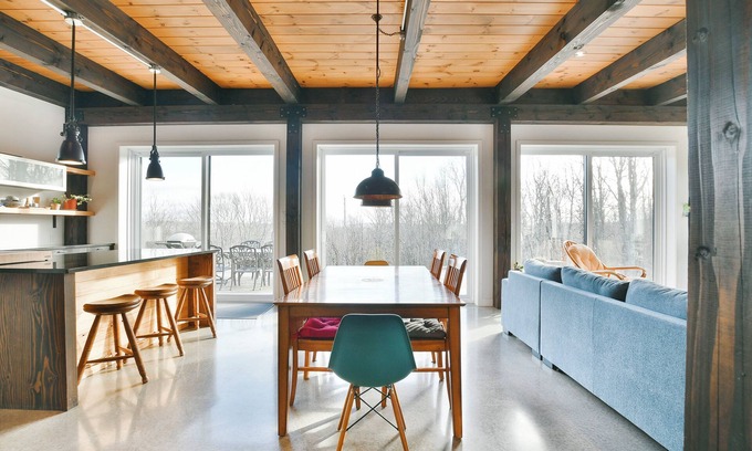 Valcourt House | The house on the maple grove. Private land close to local attractions