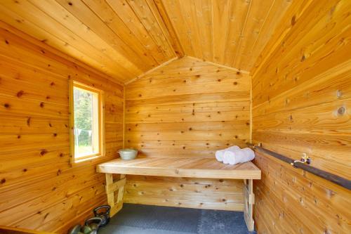 Interlochen House | The I House Interlochen Home with Sauna, Fireplace