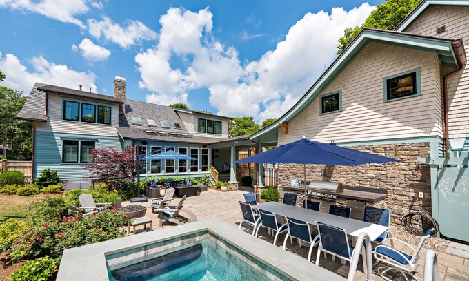 Narragansett Pier House | The "Idea House" From TV Series This Old House! High End, Definition of Luxury!