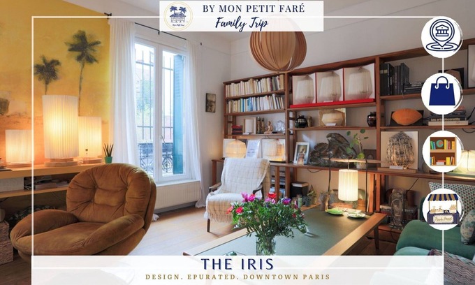 Quartier de la Maison-Blanche House | The Iris - Cosy Spacious House & Terrace