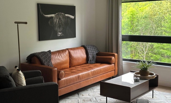Orford Condo | The JOFORD, Condo, 5 minutes from skiing, Sépaq with extras (bikes, paddles +)