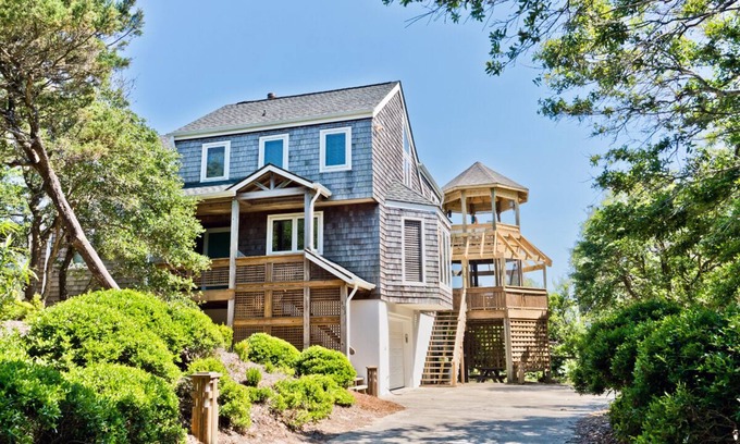 Pine Knoll Shores House | The Lighthouse, Oceanfront house, in Pine Knoll Shores, NC!