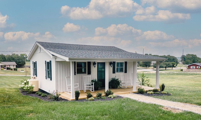 Tusculum House | The Little White Cottage - Tusculum, TN 2 bed, 1 bath home