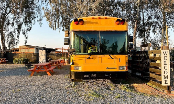 Visalia House | The Magic Skoolie Outdoor Glamping in Visalia