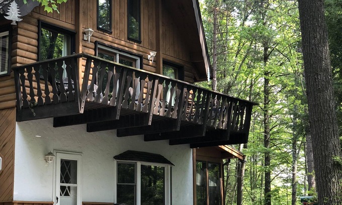 Jay Ski Chalet | The main lodge at Jay