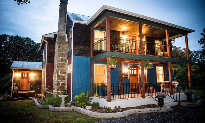 Rockbridge Baths House | The Maury River House: Small Event Venue and Stay