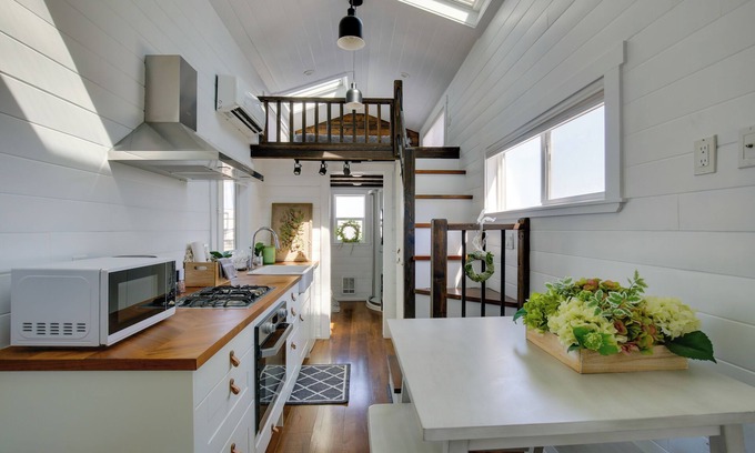 Defiance Apartment | ‘The Merlot Bungalow’ Defiance Tiny Home on Trail