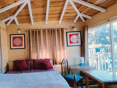 Amritpur House | The moon light hill view