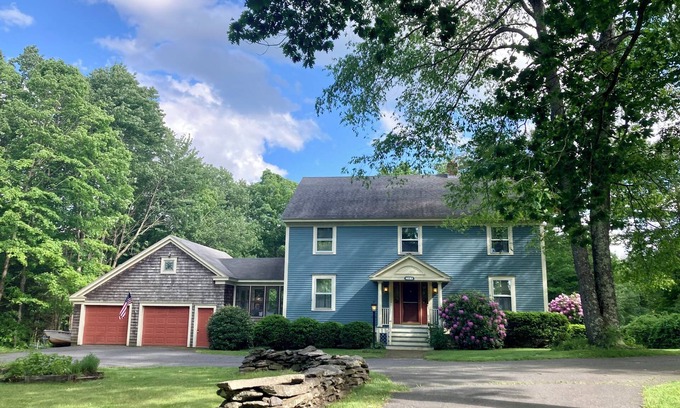 Gill House | The Mountain House- country family home on top of Pisgah Mountain