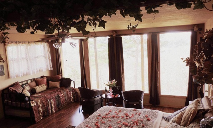 Eureka Springs House | The Nest at 188 is a unique lodging/retreat located in Eureka Springs, Arkansas.