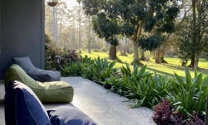 Urunga Cottage | The Nutty Bungalow.on organic farm by the beach .
