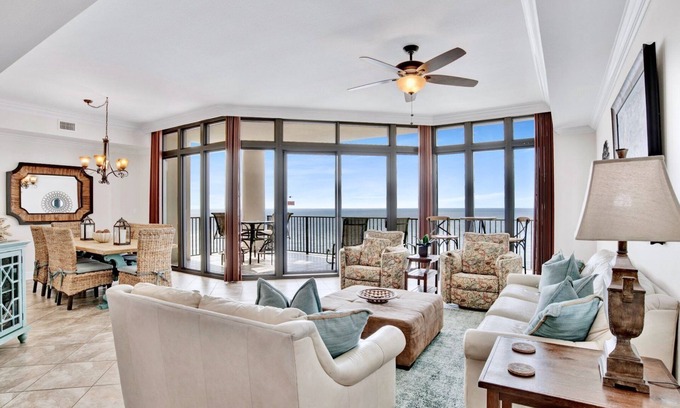 Orange Beach Condo | The Oasis 1209 | Spacious! Lazy River, Pool Slide, Poolside Grill!