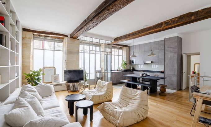 Quartier de la Salpetriere House | The Old Printworks, by Veeve