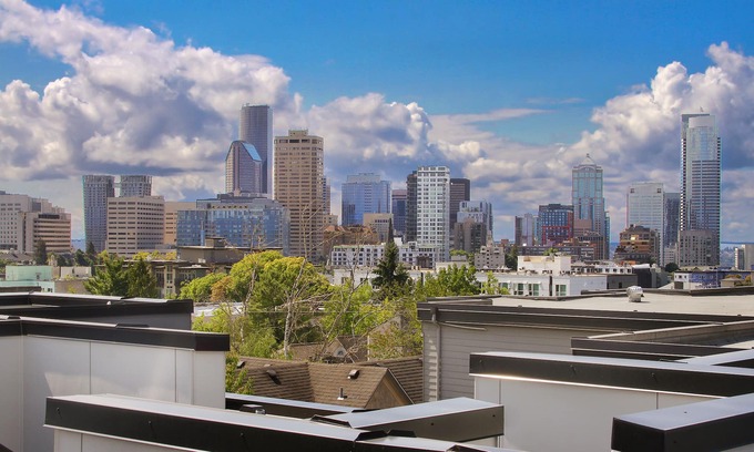 Broadway House | The Olympic Overlook - New Townhome on Capitol Hill, 98 Walk Score