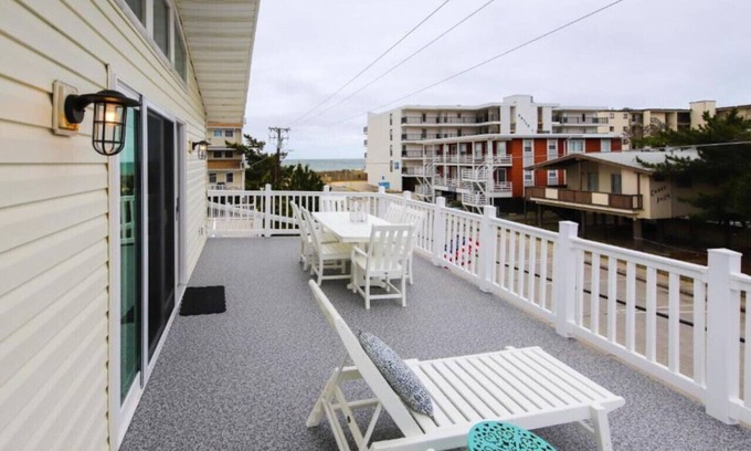 North Ocean City House | The Orange Crush - 5BR Beachfront Family Retreat