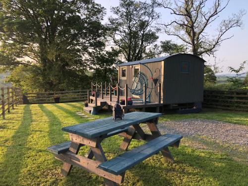 Corwen House | The Peacock Shepherds Hut at Hafoty Boeth