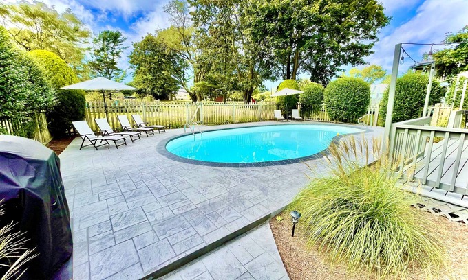 Newport East House | The perfect beach house retreat with an inground pool!