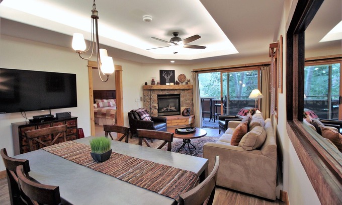 Steamboat Springs Condo | The perfect condo for families - bunkbeds, walk to the slopes, mountain views