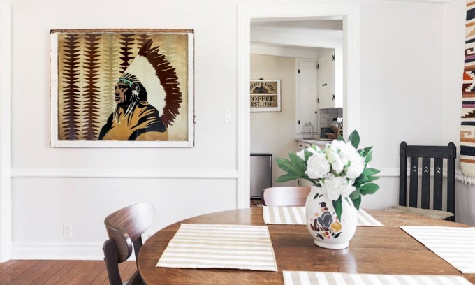 Central Oklahoma City House | The Red Rock Cabin