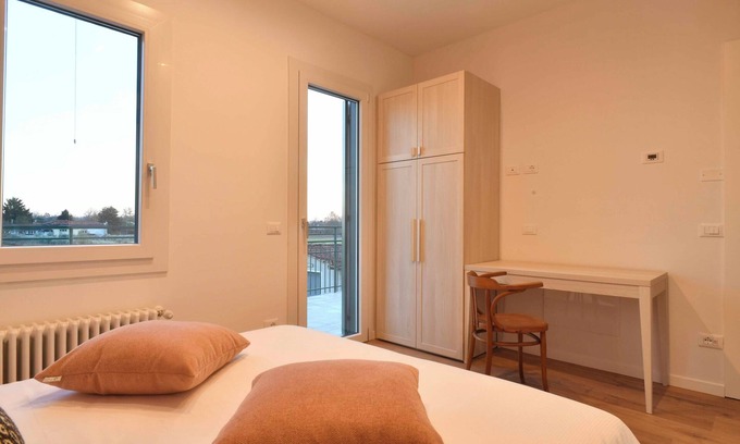 Polcenigo Apartment | The Romantic double room with a cozy and relaxing atmosphere.