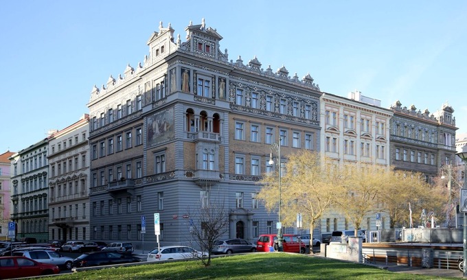 Smichov Apartment | The romantic luxury apartment is located on the ground floor of a house from the year 1890