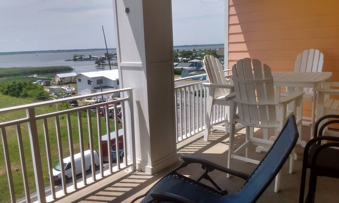 Sandbridge Condo | The Sanctuary at False Cape - Back Bay View