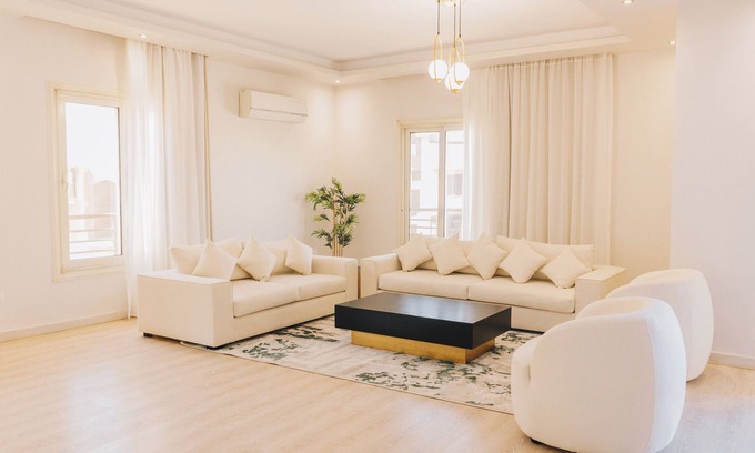 New Cairo Apartment | The Seven Six Near Waterway 5A - 3, THE SEVEN SIX near WATERWAY 5A MALL By ELEGANT