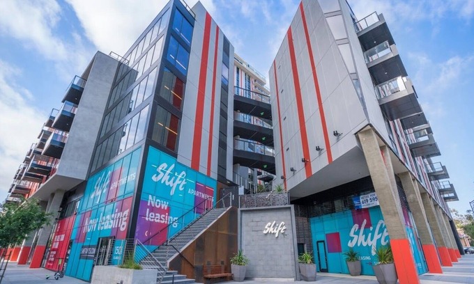 East Village Apartment | The Shift: Cozy 1-BR Apt in Charming Downtown, San Diego with AC & Fitness Room!
