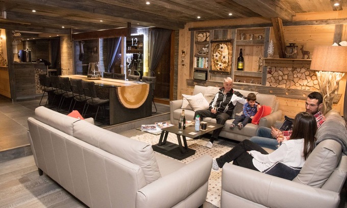 Viel-Alpe Ski Chalet | The Silver Rock - Prestige 5 * chalet with Sauna - full center - 10 people