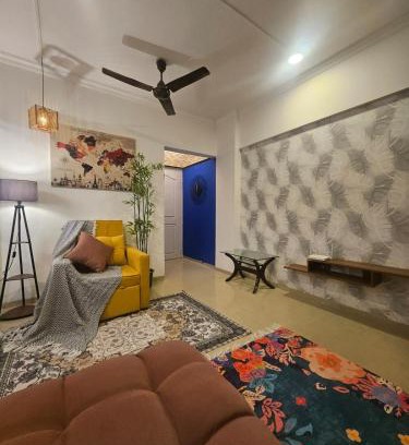 Khar Apartment | The SkyLoft Bandra Modern 1BHKwith PaidParking