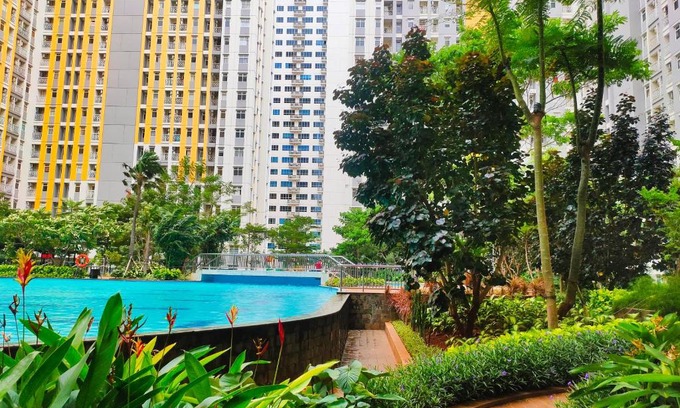 Bekasi Apartment | The Studio Furnish Springlake Summarecon BCBD with an Amazing View for Healing