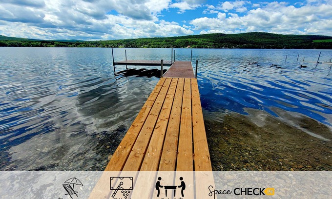 Pohenegamook Ski Chalet | The Sun Mook | Lakefront | Kayaking & Billiards | SPA | BBQ