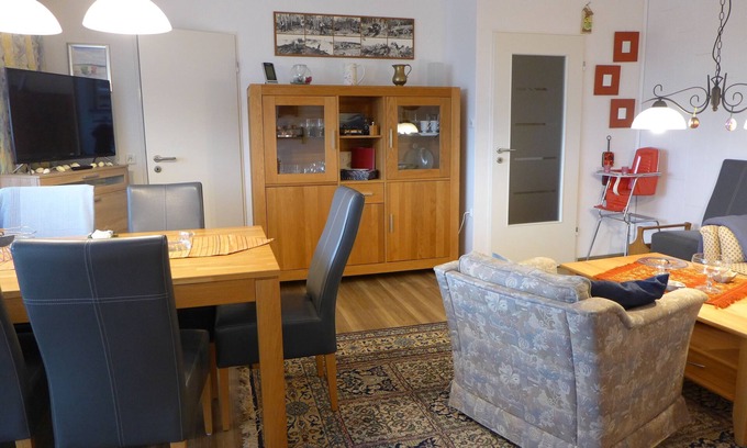 Horumersiel Apartment | The sunny sandcastle for 4 people (without internet)