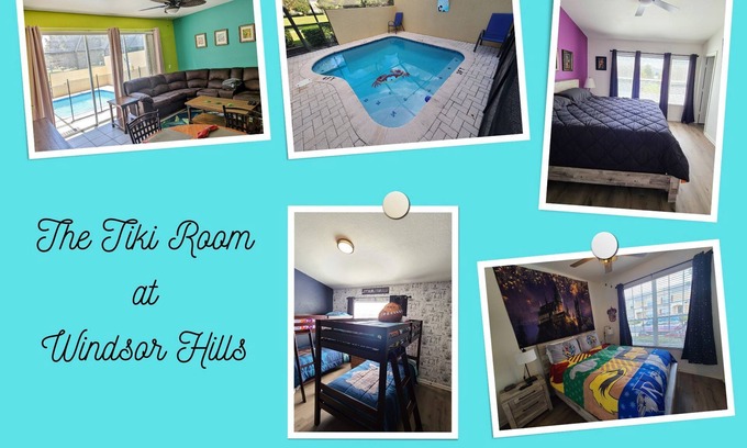 Windsor Hills House | The Tiki Room - Close to the parks!