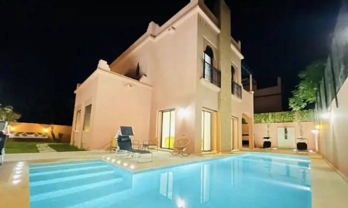 Marrakech Villa | The Villa Piscine Chauffée 4 Chambres