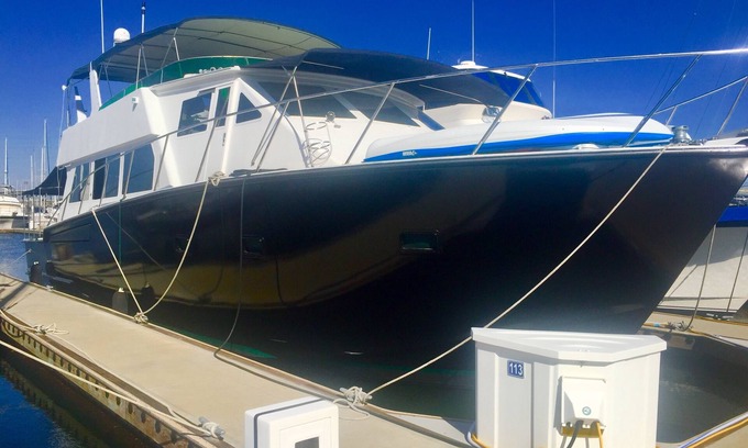 National City Boat Rental | The West Star Yacht Staycation on the water