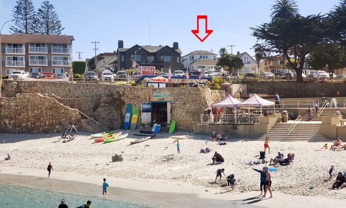 Pacific Grove House | The White House - Pacific Grove Beach House - Oceanfront Lovers Point