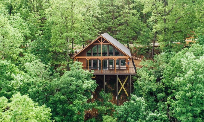 Ponca Condo | The Wildwood Cabin - Tree-top Getaway