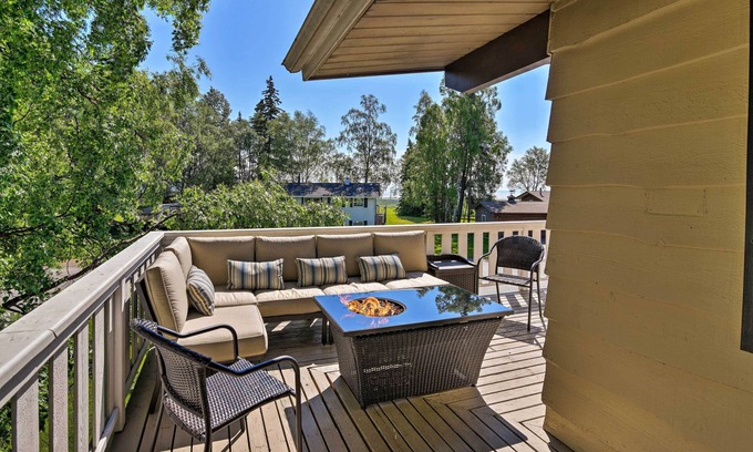 Old Seward - Oceanview House | Theater Room + Fire Pit: Anchorage Family Retreat
